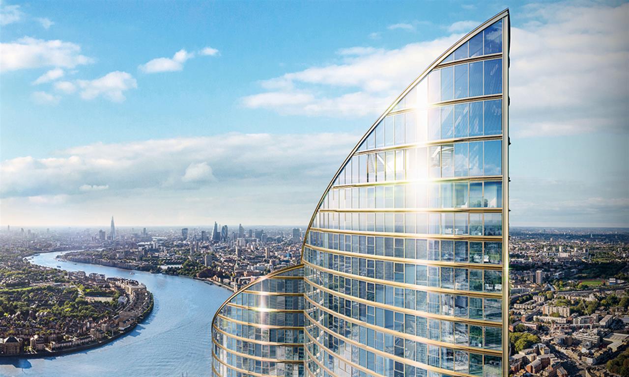 The tallest residential property in Western Europe will be located in London