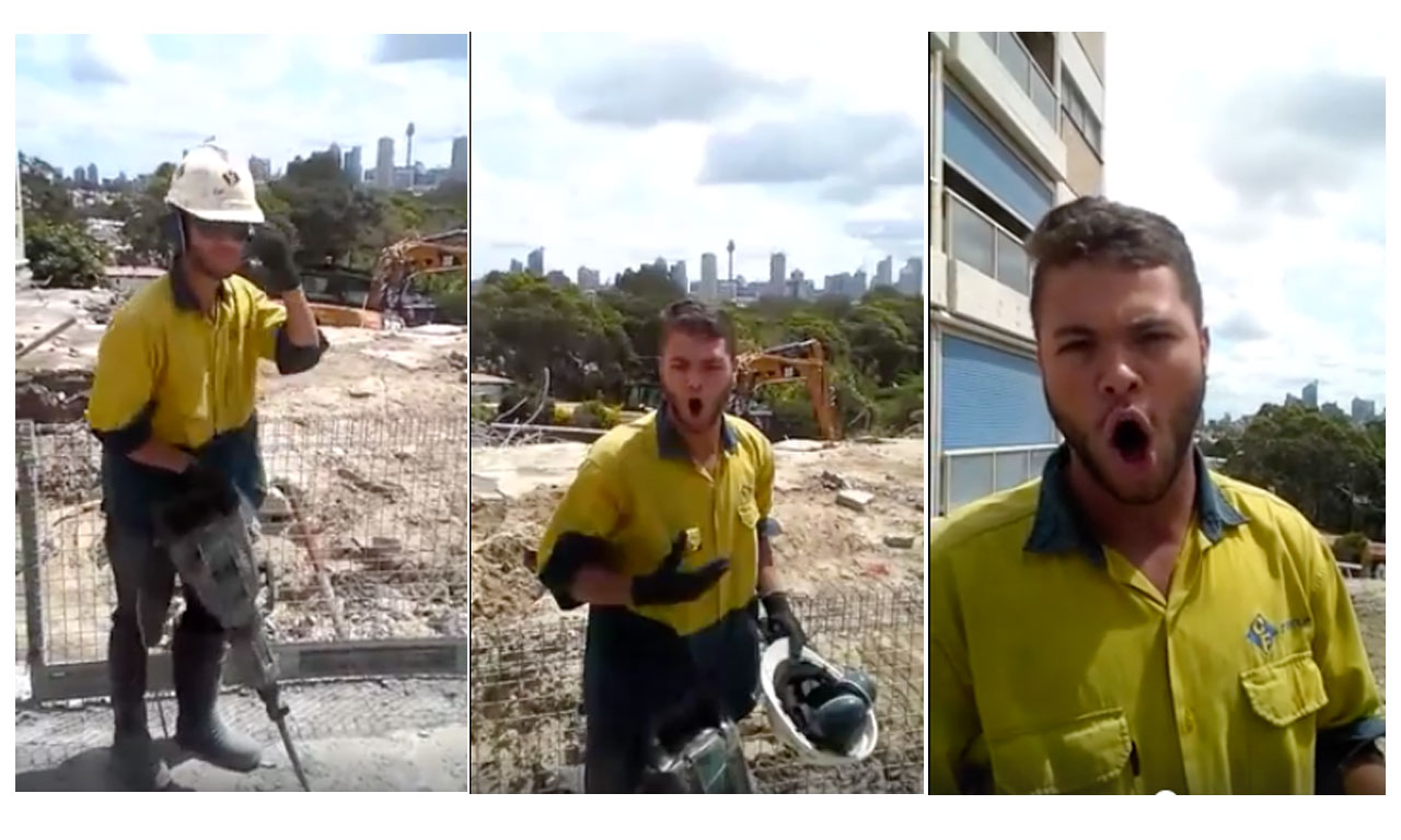Singing builder from Australia conquer social networks